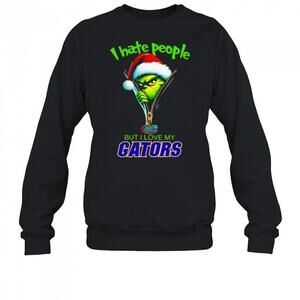 Best Grinch I Hate People But Love My Florida Gators Holiday Cozy Sweatshirt